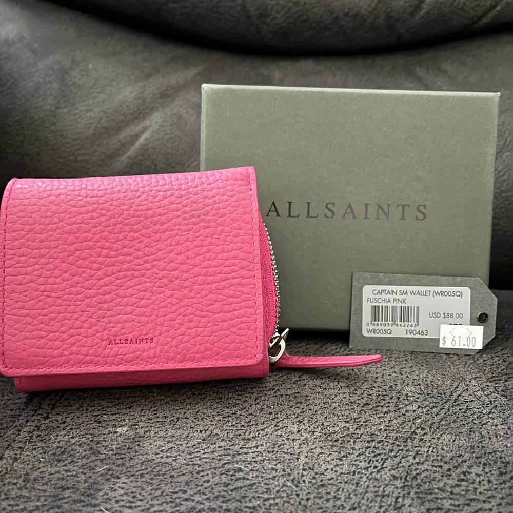Allsaints captain wallet